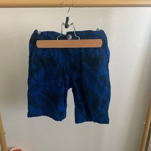 Blue and black size 8 boys shorts